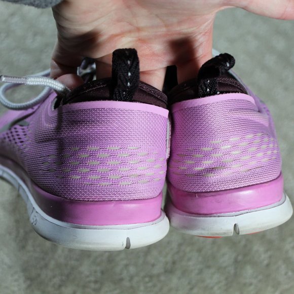 Nike Free 5.0 Tri Fit 4 Women's Size 7.5 Lavender Athletic Shoe - Picture 5 of 6